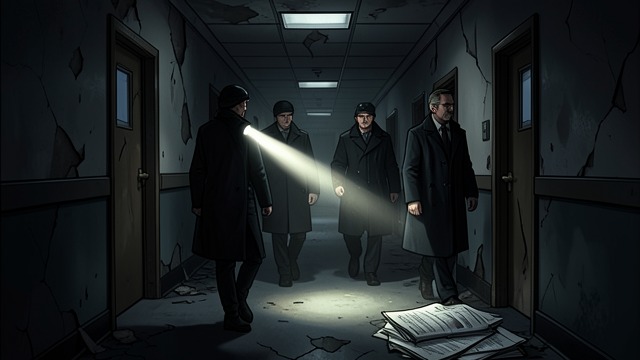 Evidence at the Hospital from "Five Days at Memorial". Evidence at the Hospital A Warranted Search Virginia Rider and Butch Schafer led investigators through the dark, damaged hospital.