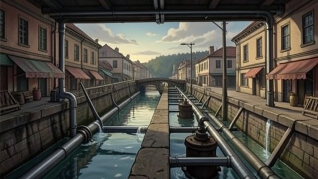 A City Below Sea Level from "Five Days at Memorial". A City Below Sea Level Engineering the Basin New Orleans depended on drains, canals, and pumps to move water away from low-lying neighborhoods.