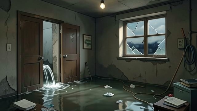 The 1926 Flood from "Five Days at Memorial". The 1926 Flood Rain overwhelms drainage A severe storm sent water through New Orleans streets and into the basement of the newly opened Baptist Hospital.