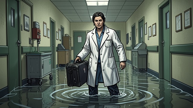 The Crisis Surgeon from "Five Days at Memorial". The Crisis Surgeon Choosing to Stay Pou stayed at Memorial when the storm threatened because she believed her skills might be needed.