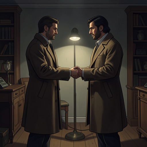 Rider and Schafer from "Five Days at Memorial". The partnership between Rider and Schafer develops through shared investigation, private grief, and an eventual difference in how they process defeat.