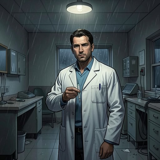 John Thiele’s Moral Crossing from "Five Days at Memorial". John Thiele’s thread follows a physician whose compassion, fear, and participation in injections collide with his later confidence and vulnerability.
