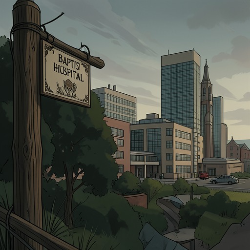 From Baptist to Memorial from "Five Days at Memorial". This thread traces the hospital’s changing identity from a faith-based institution to a corporate medical center and the tensions that change carried.