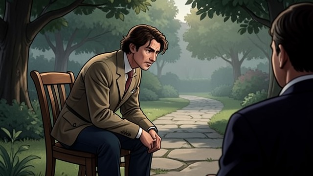 Absorbed in Conversation from "Utopia". Attention Away from Home The Island Holds the Room More asks for a full description and listens closely as Raphael explains Utopian life.