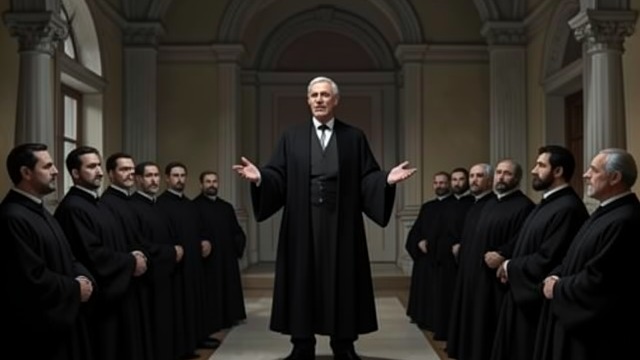 The Courtroom of Power from "Utopia". Advice Against Expansion War as Policy Raphael imagines advising a French court to abandon territorial ambition and govern existing lands well.