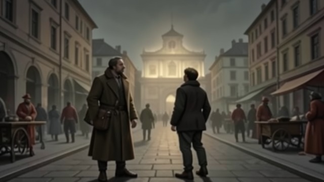 A Welcome in Antwerp from "Utopia". Friendship Abroad A Familiar Presence Peter Giles welcomes Thomas More during a long absence from his wife and children.