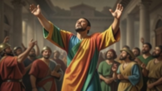 The Preacher Banished from "Utopia". Speech Becomes Sedition A Convert Condemns Others A newly baptized man publicly denounces the island’s other religions and provokes hostility.