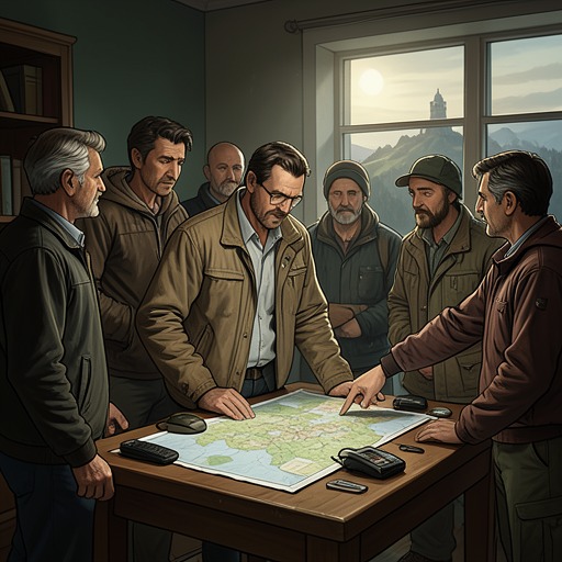 Raphael and the Utopians from "Utopia". This flow traces Raphael’s relationship with the people whose institutions he observes, learns from, and later presents to European listeners.