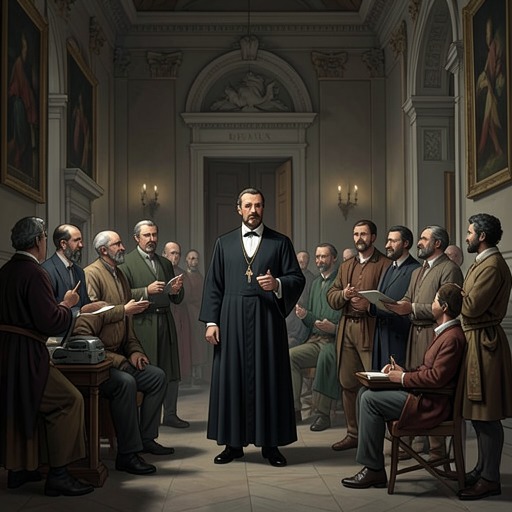 More’s Education in Political Counsel from "Utopia". This flow traces Thomas More’s movement from a career shaped by service to a dialogue about whether a philosopher can improve princely government.