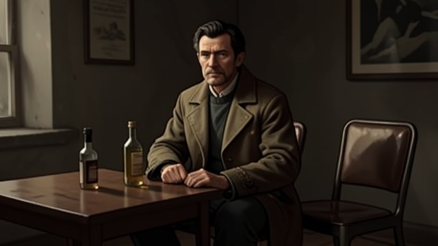 The Return to Drinking from "And Their Children After Them". Isolation Takes Hold A smaller existence Patrick lives alone, works irregularly, and spends long stretches drinking in his studio.