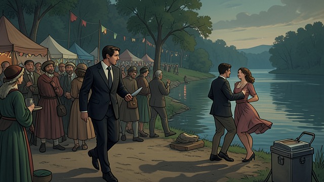 The Final Swim from "And Their Children After Them". A Last Crossing Searching through the celebration Drunk and carrying his knife, Patrick moves through the crowded Bastille Day gathering looking for Anthony.