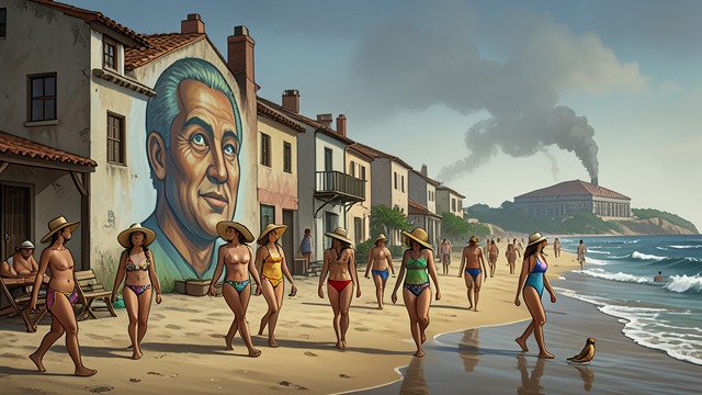 Leisure as a Development Plan from "And Their Children After Them". Selling a New Future Tourism replaces production City officials promote campsites, sports facilities, events, and a future regatta as alternatives to…