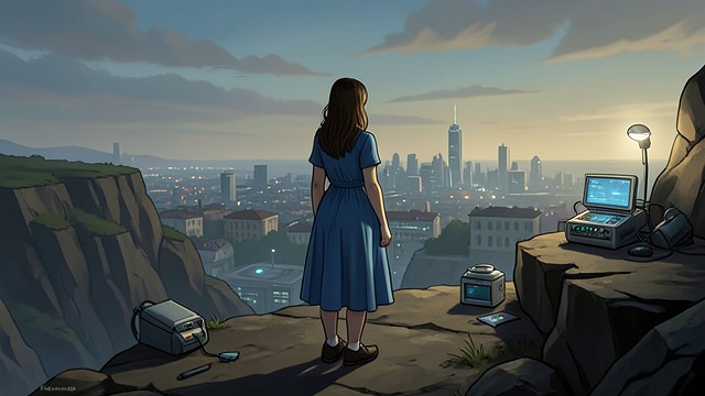 Stéphanie Names Paris from "And Their Children After Them". A Destination Takes Shape A declared departure At the overlook, Stéphanie says she will leave Heillange after her baccalauréat and go to Paris.