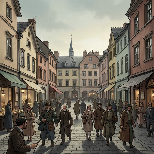 The Novelist’s Social Panorama from "And Their Children After Them". This flow traces how individual lives repeatedly open onto the town’s class structure, industrial history, and changing social order.