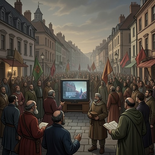 The World Cup and National Unity from "And Their Children After Them". This flow traces how France’s 1998 World Cup run creates a temporary feeling of collective belonging without resolving local divisions.