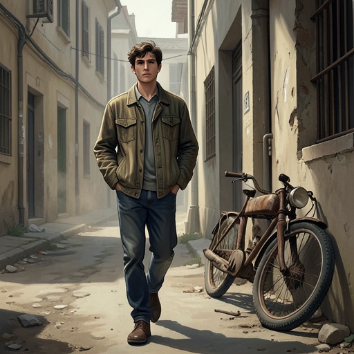 Hacine’s Rise and Return from "And Their Children After Them". This flow follows Hacine Bouali from a frustrated teenager to a drug-trade operator, then back to a precarious life in Heillange.