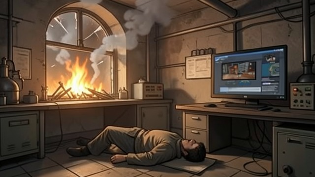 The Lab Destroyed from "The Lost Symbol". An Attack on the Research Forced Entry Mal’akh uses Trish’s access credentials to enter the laboratory, kills her, and tries to reach Katherine’s protected…