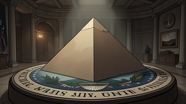 A Pyramid in the Public Seal from "The Lost Symbol". A National Emblem The Unfinished Form Langdon connects the pyramid legend to the unfinished pyramid on the Great Seal of the United States, whose hovering…