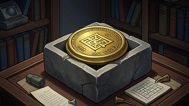 A Word That Is a Name from "The Lost Symbol". Newton Hidden in Latin The Capstone Clue Langdon and Katherine open the package and find a gold capstone bearing a cryptic phrase.