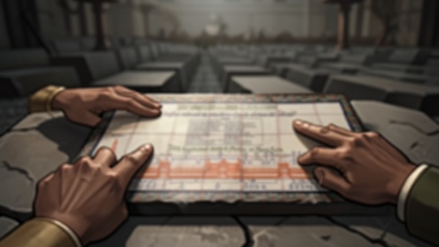 A Plaza as a Map from "The Lost Symbol". Reading the City Katherine’s Insight Katherine overlays the Seal of Solomon on the Great Seal and notices the letters formed by the points.