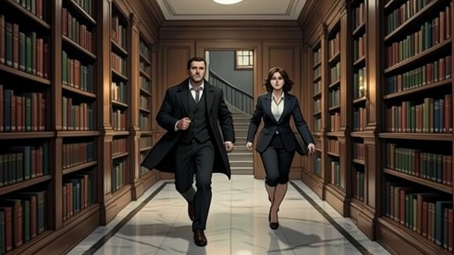 Flight Through the Library from "The Lost Symbol". Escape from Custody Bellamy’s Intervention When Sato tries to detain Langdon and seize the pyramid, Warren Bellamy attacks the officers and leads Langdon out…