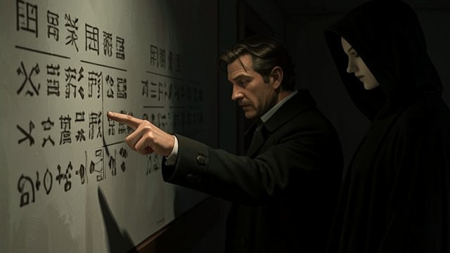 The Hand’s Instructions from "The Lost Symbol". A Symbol Made Flesh Recognition Langdon identifies the display as The Hand of the Mysteries and understands it as an invitation to seek secret knowledge.