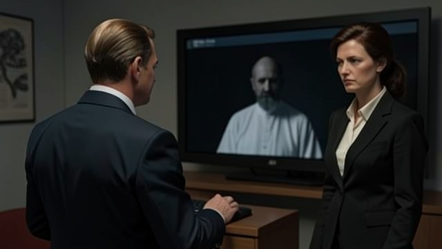 A Video Threat Revealed from "The Lost Symbol". The Crisis Explained A Recording’s Reach Sato shows Langdon footage of Mal’akh’s Masonic initiation and the prominent men present.