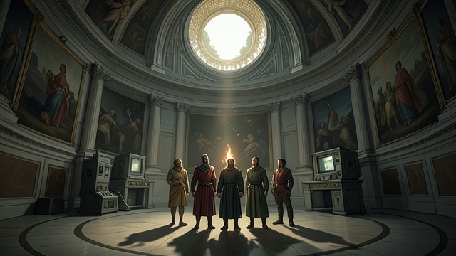 A Rotunda of Many Gods from "The Lost Symbol". A Civic Pantheon Classical References Langdon points to the Capitol Rotunda’s circular design, its historical central opening, and its echoes of ancient…