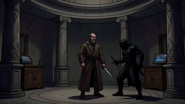 The Chamber Chosen from "The Lost Symbol". Return to the Initiation Site A Familiar Room Mal’akh brings Peter into the Temple Room where he had been admitted to the highest Masonic degree.