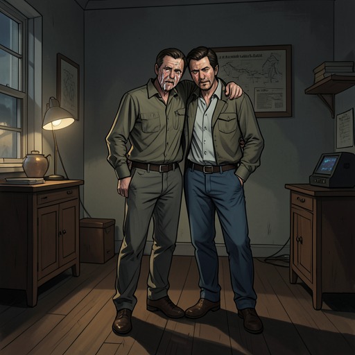 Langdon and Peter’s Mentor Bond from "The Lost Symbol". This flow traces how Peter’s mentorship and trust guide Langdon through an ordeal that neither man could have navigated alone.