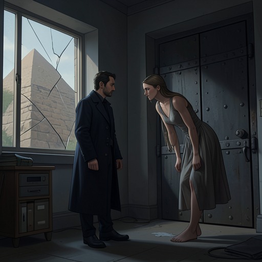 Sato’s National-Security Crisis from "The Lost Symbol". This flow traces Inoue Sato’s shift from a cryptic investigator to a crisis manager trying to prevent a public and political disaster.