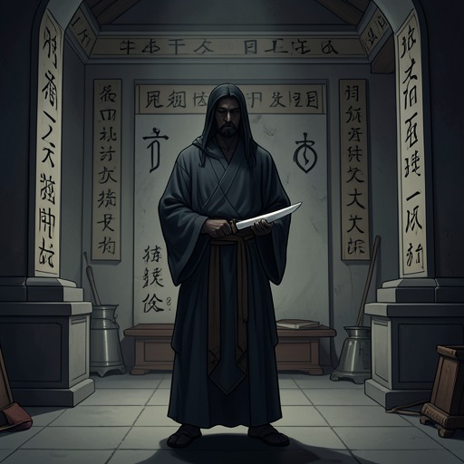 The Temple’s Ritual Crisis from "The Lost Symbol". This flow traces Mal’akh’s attempt to turn a Masonic initiation space into a literal sacrificial altar and the resistance that stops him.