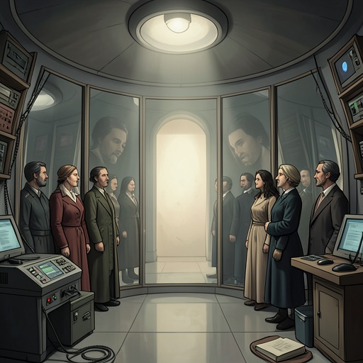 The Reflection Room and VITRIOL from "The Lost Symbol". This flow traces the Chamber of Reflection as a private Masonic space whose symbols initially mislead investigators and then frame the pyramid’s discovery.