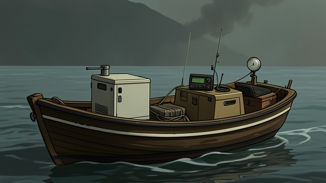 A Gift Left Behind from "Blueback". A Gift Left Behind An inheritance Mad Macka’s family gives Abel his boat and trailer. Dora removes the compressor because they will not need a hookah system.