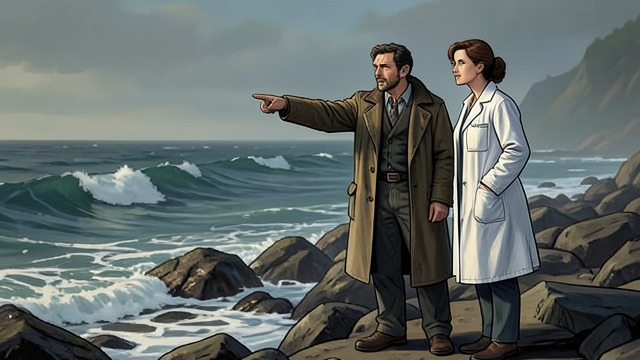 Meeting a Fellow Sea Lover from "Blueback". Meeting a Fellow Sea Lover Common ground Abel meets Stella, a marine biologist who grew up far from the ocean but came to love it.