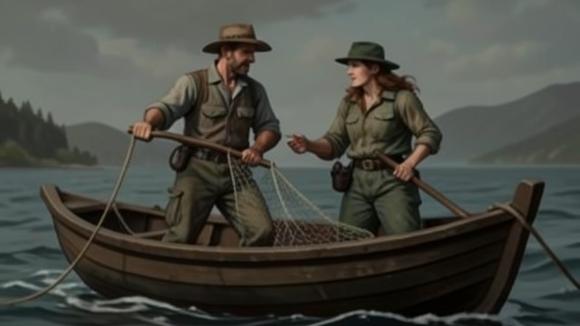 Mother and Son from "Blueback". Mother and Son Shared routines Abel learns the sea and the household from Dora Jackson.