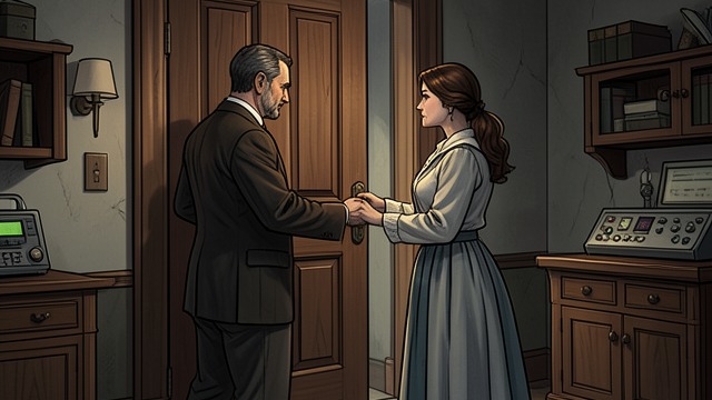 A Shared Resignation from "Blueback". A Shared Resignation Stella’s proposal Stella asks Abel whether he wants to be home rather than remain homesick.