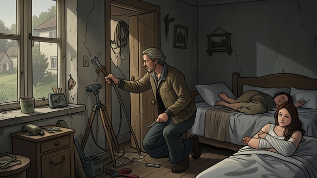 The Choice to Stay from "Blueback". The Choice to Stay A hard conversation Dora’s injury forces Abel to face the practical difficulty of her remaining alone.