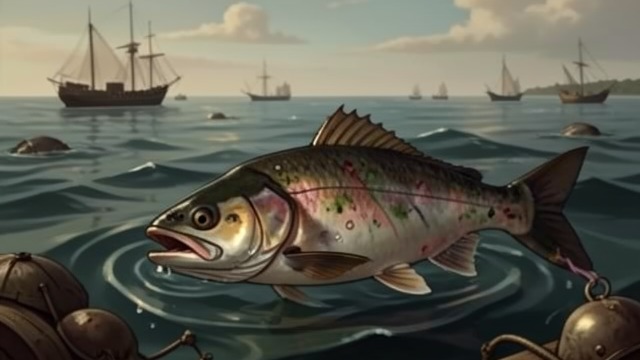 A Fish’s Long View from "Blueback". A Fish’s Long View Hidden duration Abel imagines the years Blueback may have watched boats and creatures come and go.