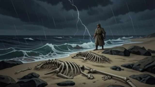 A Human Family in Deep Time from "Blueback". A Human Family in Deep Time Buried generations The bones under the beach have remained through generations of Jackson life.
