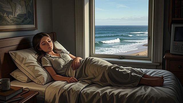 A Life Attuned to Water from "Blueback". A Life Attuned to Water Listening at home Too frail to dive, Dora listens to the sea from her bed and watches the tide from the verandah.