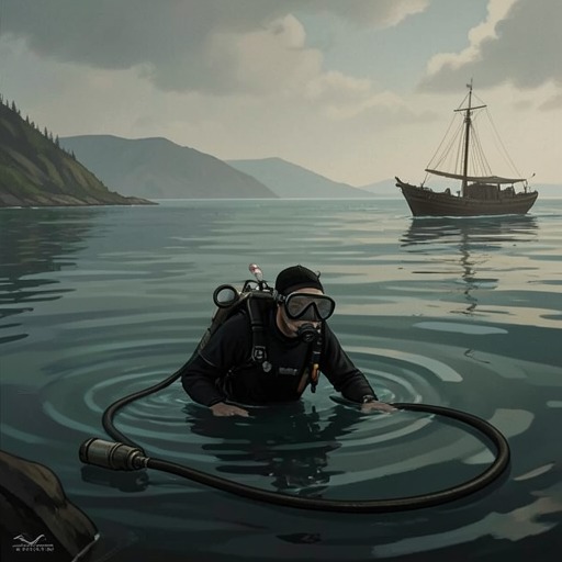 The Death of Mad Macka from "Blueback". This flow traces the fatal risks of solitary diving through Mad Macka’s death and its effect on Abel and Dora Jackson.