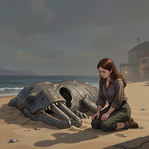 The Whale Bones and Family History from "Blueback". This flow follows the whale bones from buried remains to a revelation that changes Dora Jackson’s sense of inheritance and responsibility.