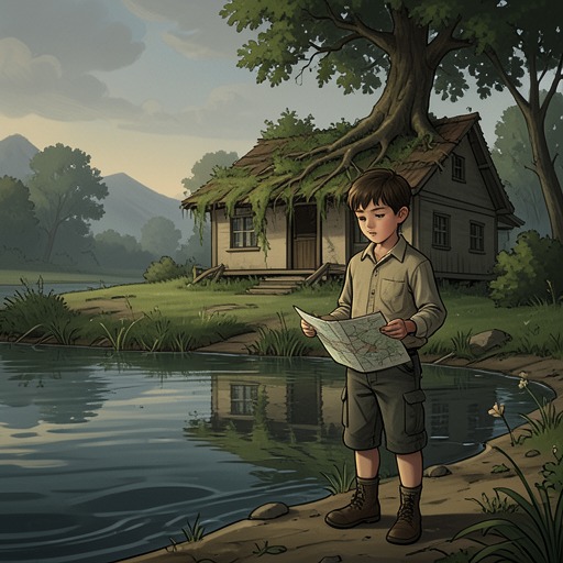 The Meaning of Belonging from "Blueback". This flow traces how the meaning of home develops through landscape, separation, family memory, and Abel’s final choice to stay.