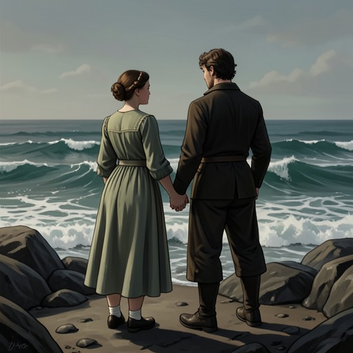 Dora and Abel’s Partnership from "Blueback". This flow traces the practical and emotional partnership between Dora Jackson and Abel as it changes from childhood dependence into shared choices and care.