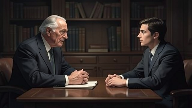Advice From a Veteran from "The Collini Case". Advice From a Veteran A professional standard Mattinger urges Leinen to remain on the case and defend his client fully.