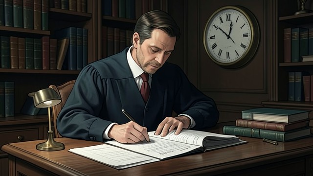 A Changed Verdict Never Comes from "The Collini Case". A Changed Verdict Never Comes Collini is absent The court waits to resume, but the defendant is not brought in.