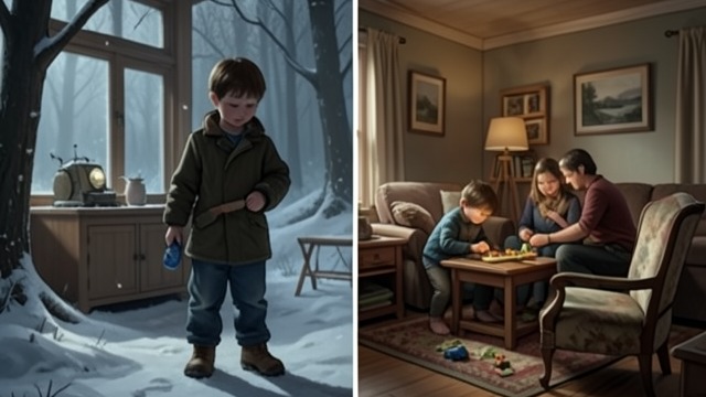 A Childhood of Distance from "The Collini Case". A Childhood of Distance Two contrasting homes Leinen spends time in his father’s cold forest house and finds greater ease with the Meyer family.