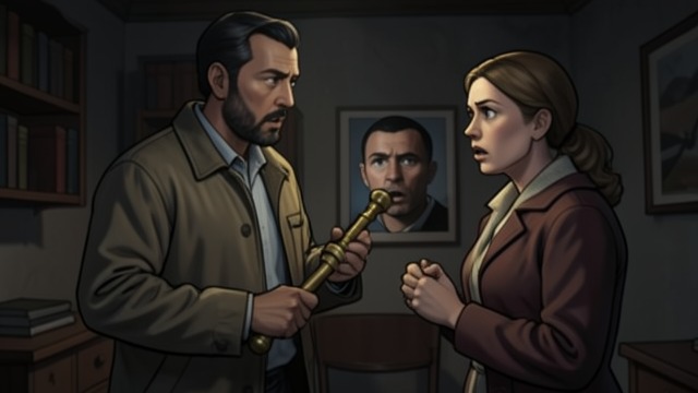 The Stolen List from "The Collini Case". The Stolen List Names preserved The interpreter takes the execution list home and tells his wife what happened.