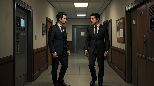 A Small Thank You from "The Collini Case". A Small Thank You A return to the room Collini stops in the corridor and goes back to thank Leinen for listening, apologizing for the difficulty of the case.